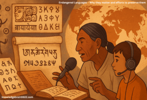 Endangered Languages – Why they matter and efforts to preserve them