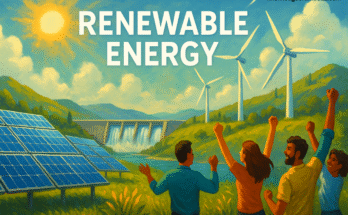 Renewable energy: the Transformation, Solar, Wind, and Hydro Steer free of fossil fuels.